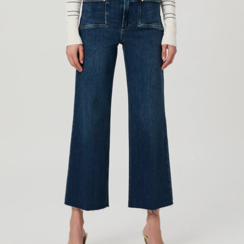 Paige Anessa Wide Leg Jeans Sz 28  - excellent condition